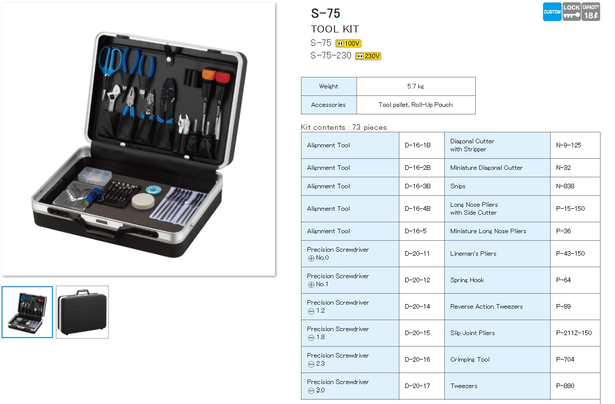 Ichiban Precision Sdn Bhd - Hozan - HOZAN TOOL KIT